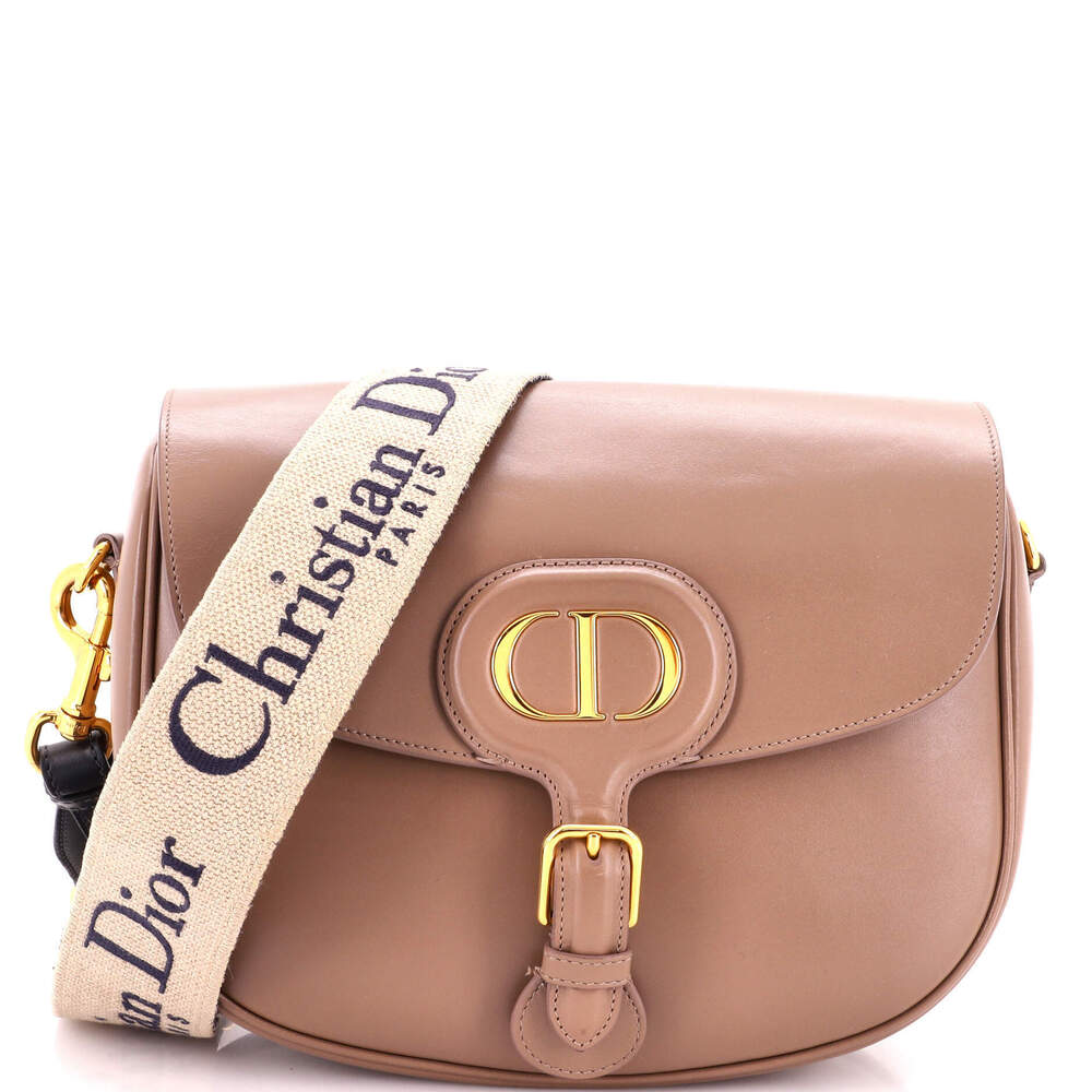 Christian Dior Large Bobby Flap Bag Leather